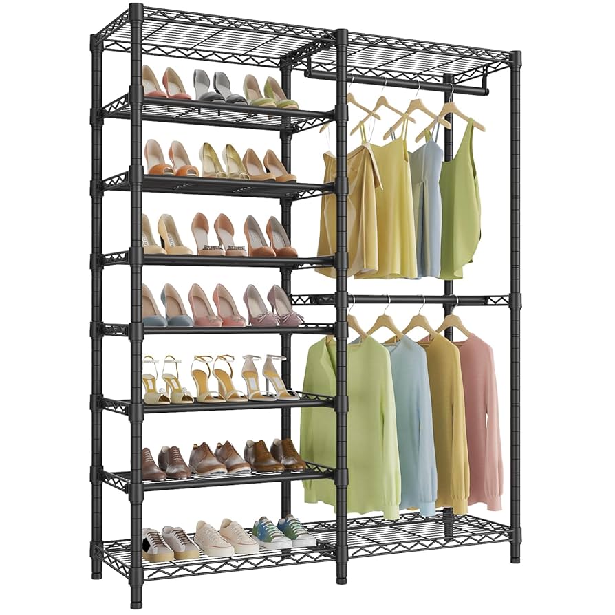 Amazon.com: VIPEK S2 Heavy Duty Clothes Rack with Shoe
